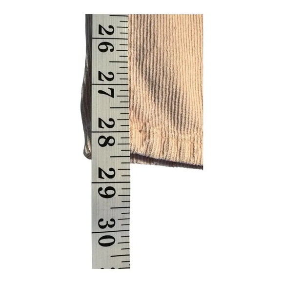 American Eagle Women's High-Rise Mom Corduroy Jeans Light Pink Size 8 - Picture 5 of 7